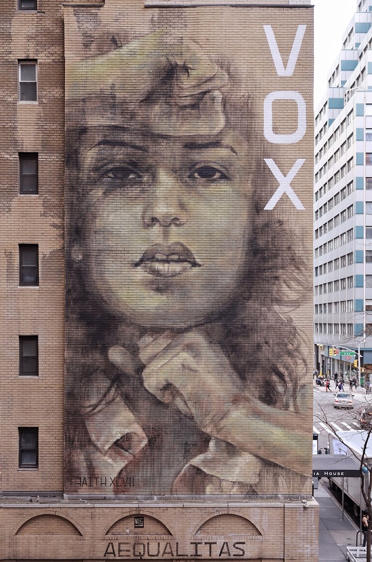 “Equalitas” by Faith47 in New York City