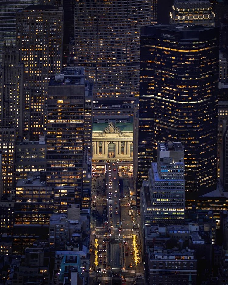 Grand Central and Park Avenue, Midtown, Manhattan