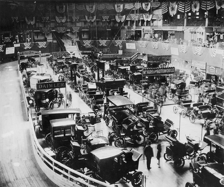 Madison Square Garden: 1st National Auto Show, 1900