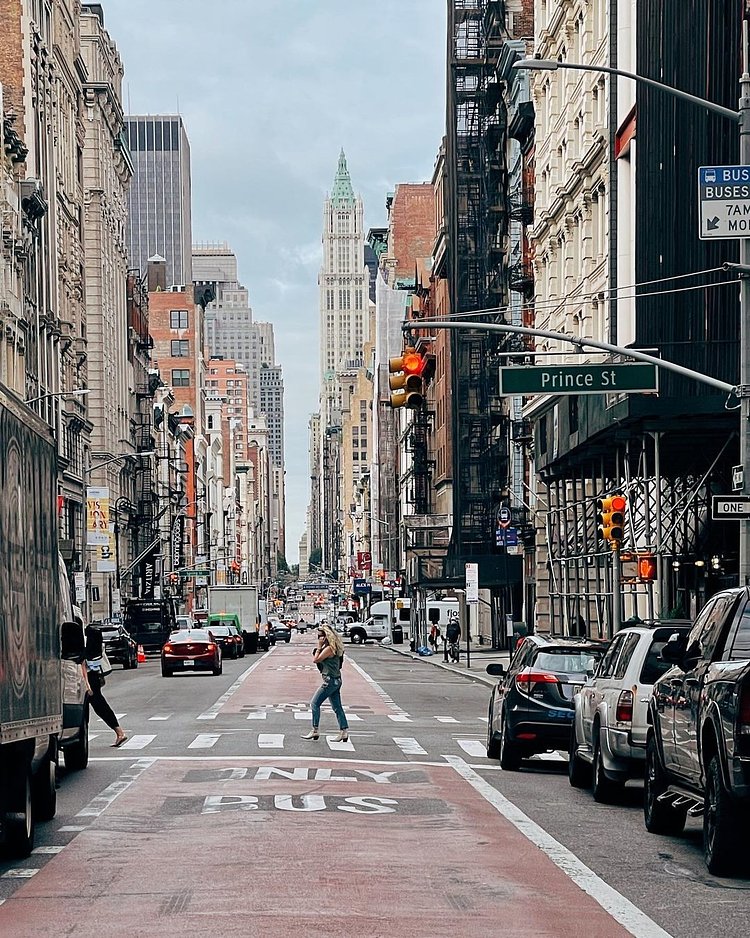 Broadway and Price Street, SoHo, Manhattan