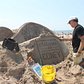 The Alliance for Coney Island, one of the contest’s supporters, was represented on the beach.