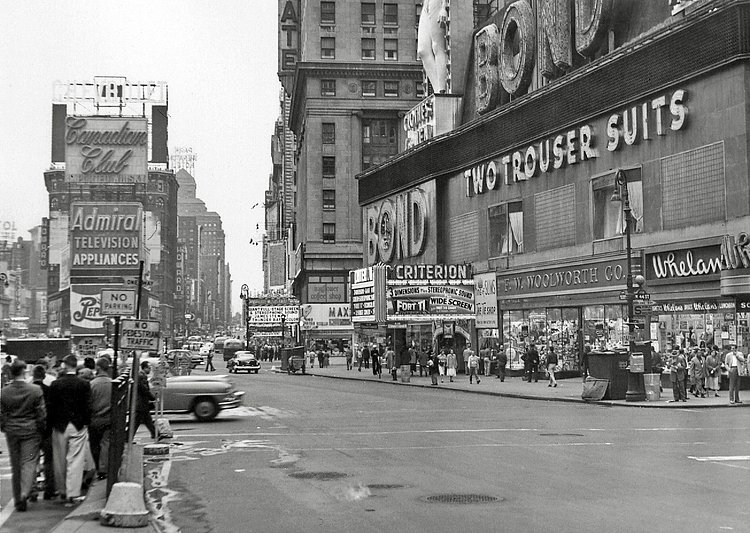 3-D on Times Square, May 30, 1953