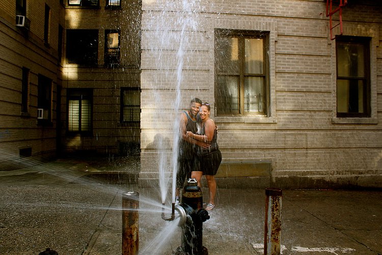 Water Rituals, Bronx, 7/20/15 4:30-8:30 PM 95 degrees.