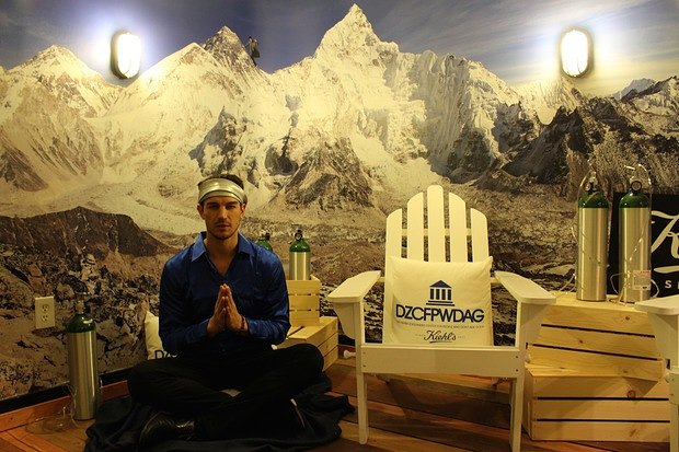 The "Youthify Your Insides" station.