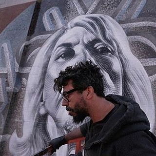 Action pic by @willalatriste working the lift for #monumentartnyc #nicholasamohr #celsoart #cerocrew #elmac