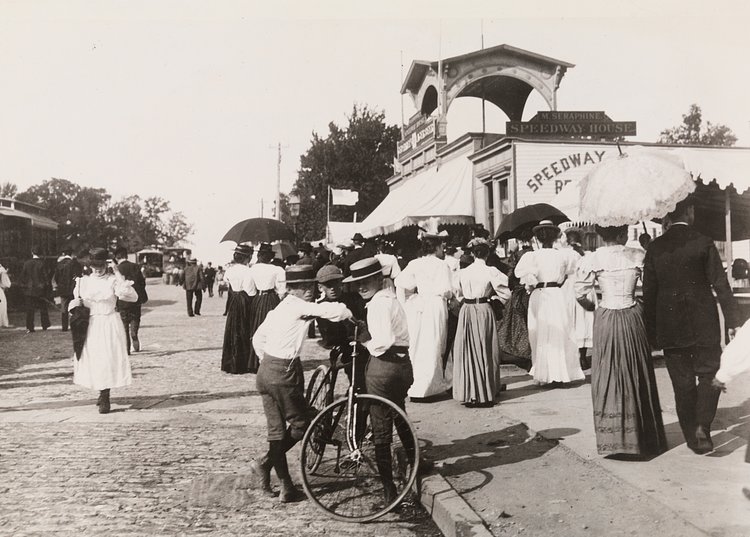 Fort George, Speedway House. Amsterdam Avenue and 190th Street. 1880