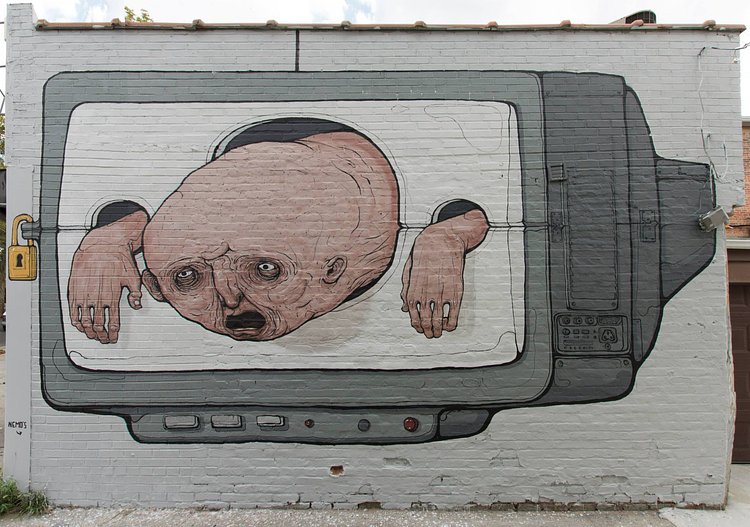 "Stoks - Pillory" This is my second piece in New York! Thanks to Joe and Brooklyn Street Art and my friend Barber!