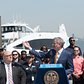 NYC Ferry announcement | Mayor Bill de Blasio announces an increase in service and vessels for NYC Ferry to meet the demand of a projected 9 million annual riders during a press conference at the Bay Ridge terminal in Brooklyn on Thursday, May 3, 2018. Michael Appleton/Mayoral Photography Office. 