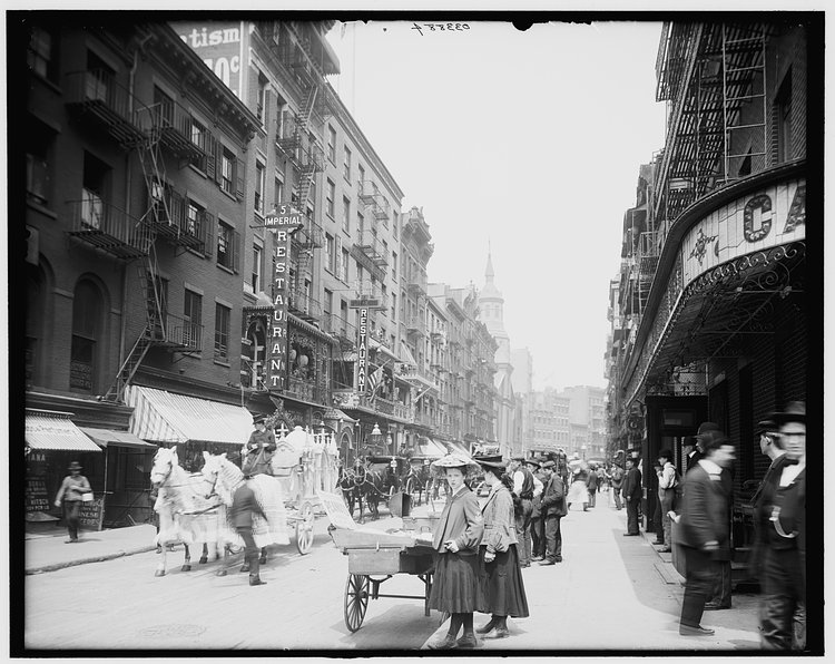Mott Street, New York City ca. 1900