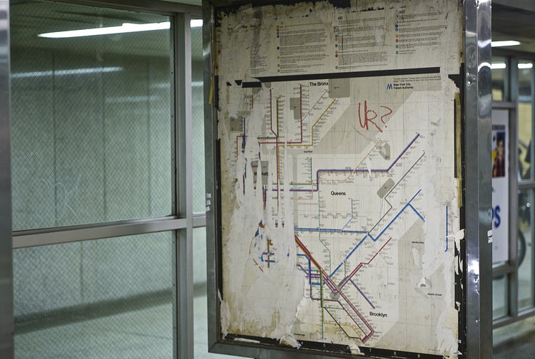 1972 Massimo Vignelli Subway Map