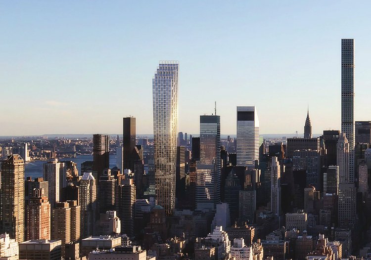 151 East 60th Street, image by Kohn Pedersen Fox