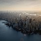 Sunrise over Lower Manhattan, New York