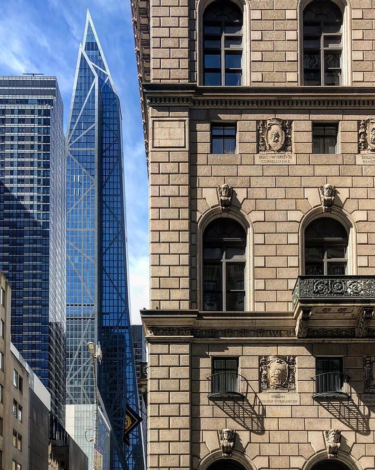 Looking up 5th Avenue from Midtown, Manhattan