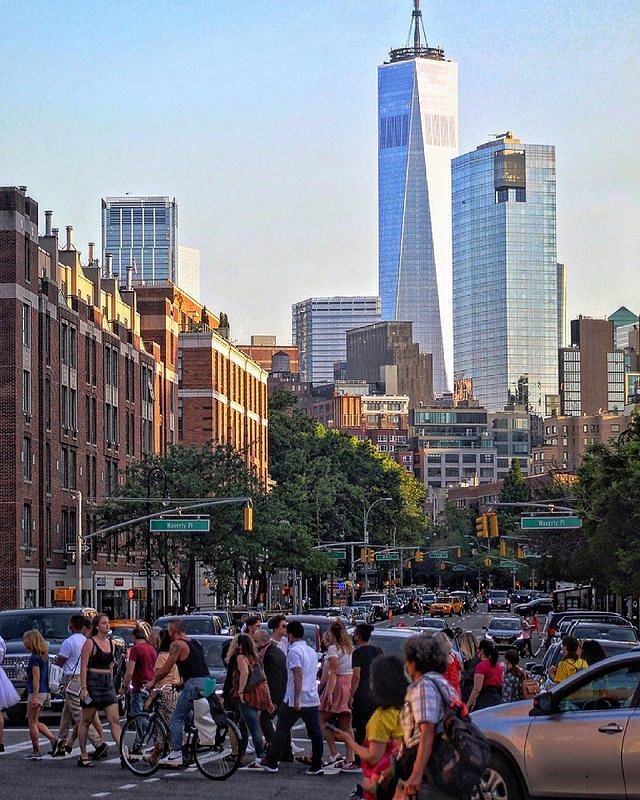 6th Avenue and Waverly Place, Greenwich Village, Manhattan
