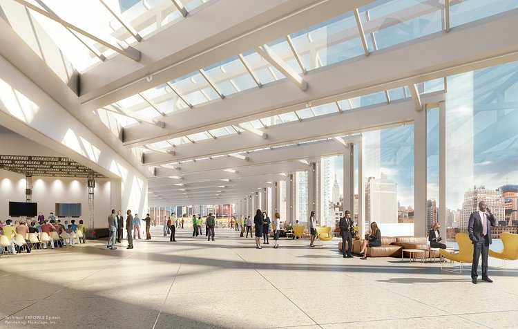Javits Center Rendering: Interior