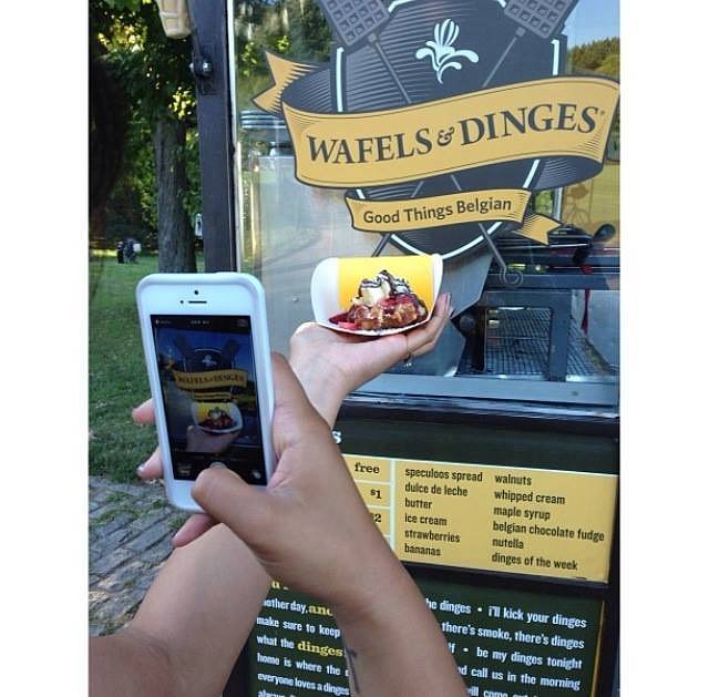 Free Waffles at Wafels & Dinges for International Waffle Day