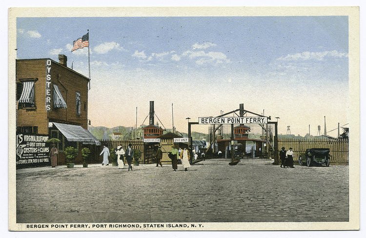 Bergen Point ferry, Port Richmond.