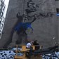 Ron English "Temper Tot", a new piece in Manhattan, New York City