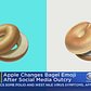 Apple Fixes Bagel Emoji