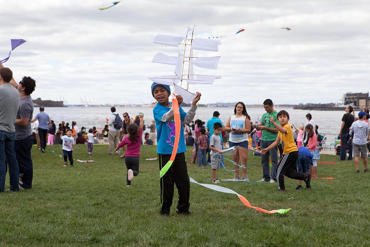 NYC Kite Festival at Brooklyn Bridge Park, Saturday September 10th, 2106