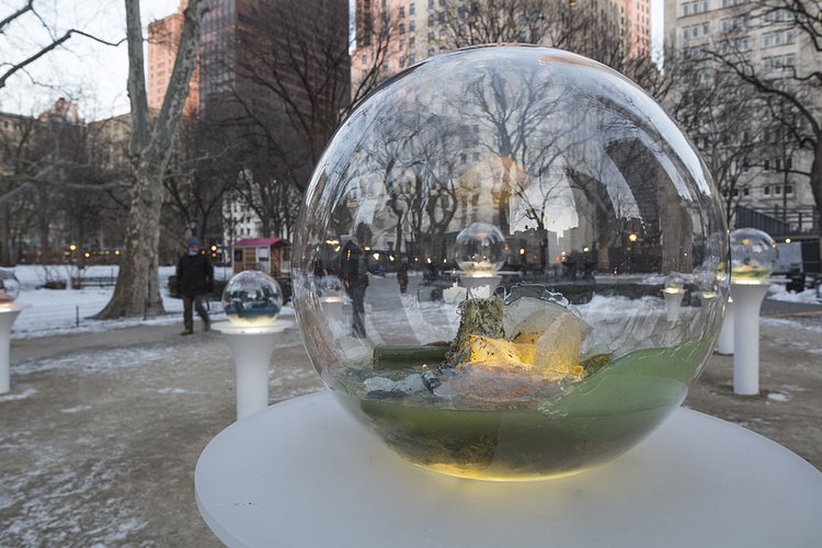 Paula Hayes, "Gazing Globes", February 19th - April 19th