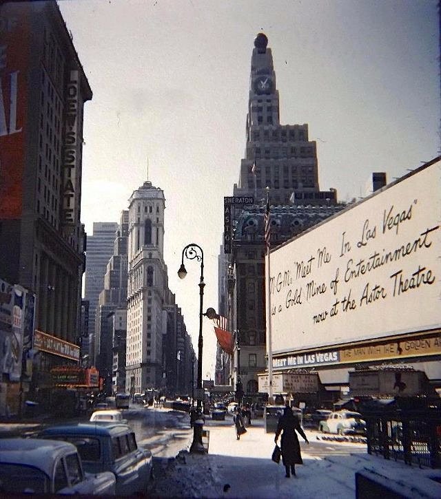 Times Square, 1956