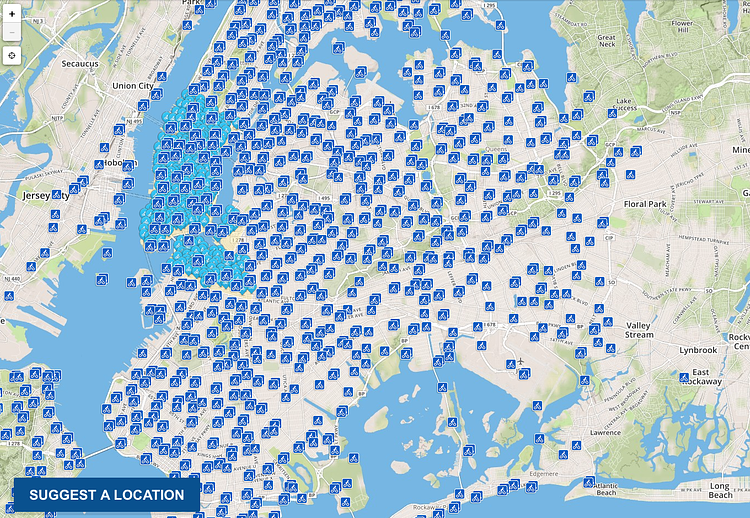 Proposed Citi Bike Stations