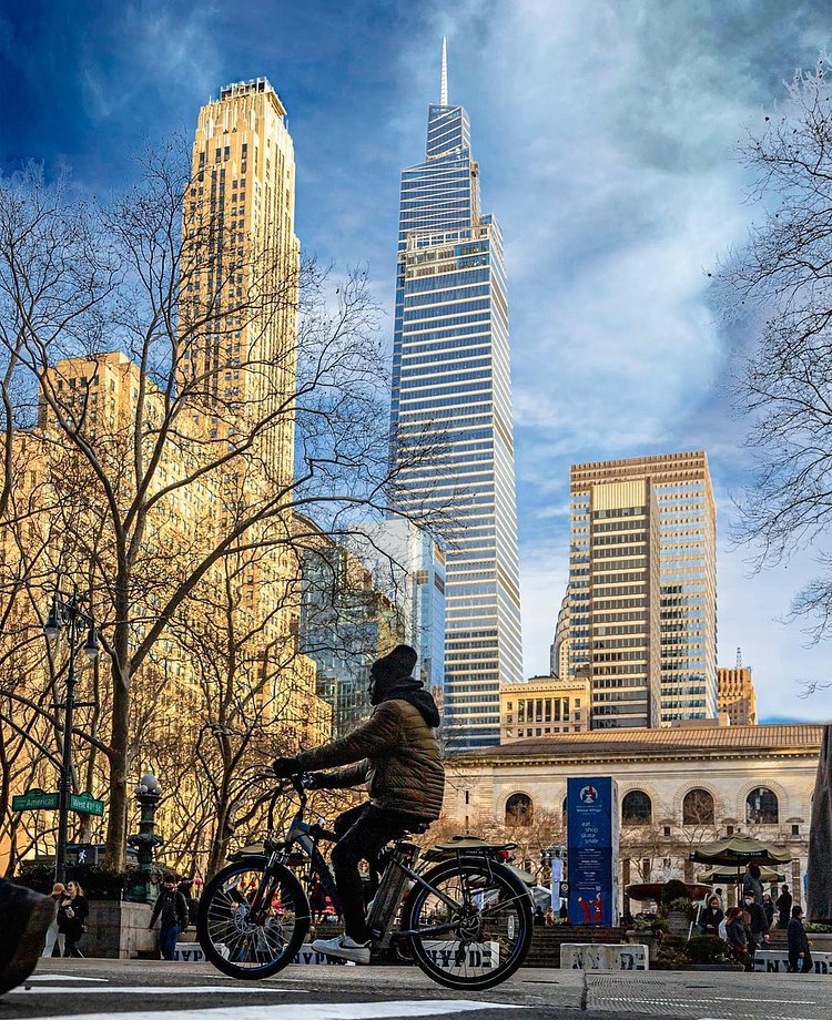 One Vanderbilt from Bryant Park, Manhattan, New York!