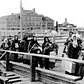 European immigrants arriving at Ellis Island in 1902