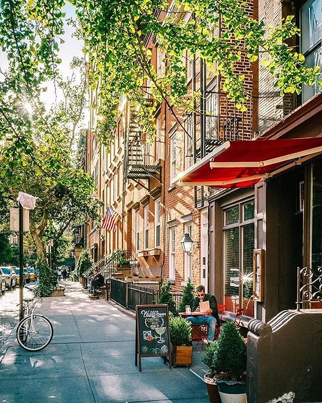 West Village, Manhattan, New York. Photo via @doubleshockpower #viewingnyc #newyorkcity #newyork