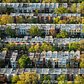 Photograph by George Steinmetz @geosteinmetz / @thephotosociety Brooklyn’s Prospect-Lefferts Gardens was originally a Dutch farmstead in northern Flatbush Village. James Lefferts divided a portion of his property into 600 building lots in 1893, at a time of rapid urbanization, when Brooklyn was the third largest city in the U.S. By the time most of the houses were built, it had become part of the City of Greater New York (1896) and the subway had reached this section of Brooklyn (1905). #Lefferts insisted on deed restrictions that required the new houses to be brick or stone single-family residences, at least two stories with a cellar, selling for more than five thousand dollars.