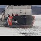 U.S. Coast Guard breaks the ice on New York’s Hudson River