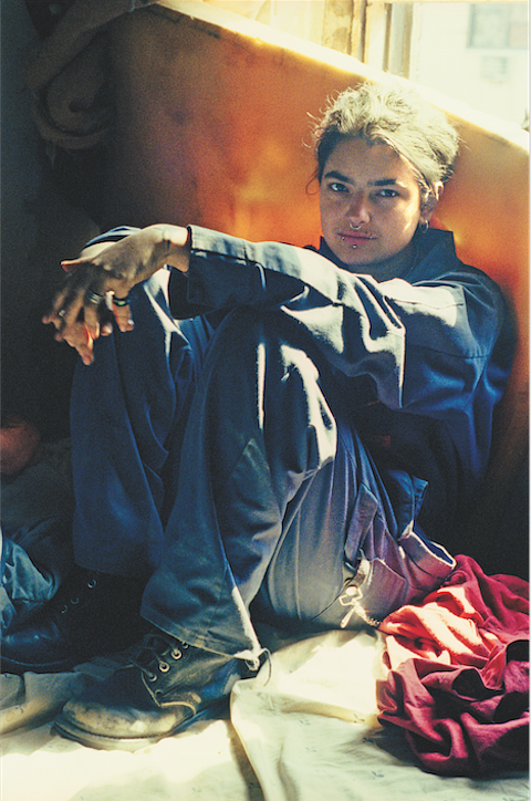 Jen (on Bed), Fifth Street Squat, 1995