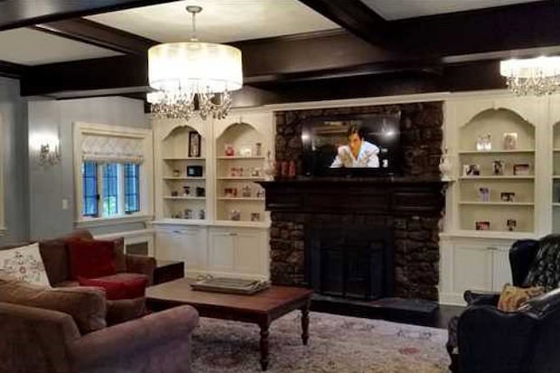 The interior of the home was gutted and remodeled by the new owners in 2012.