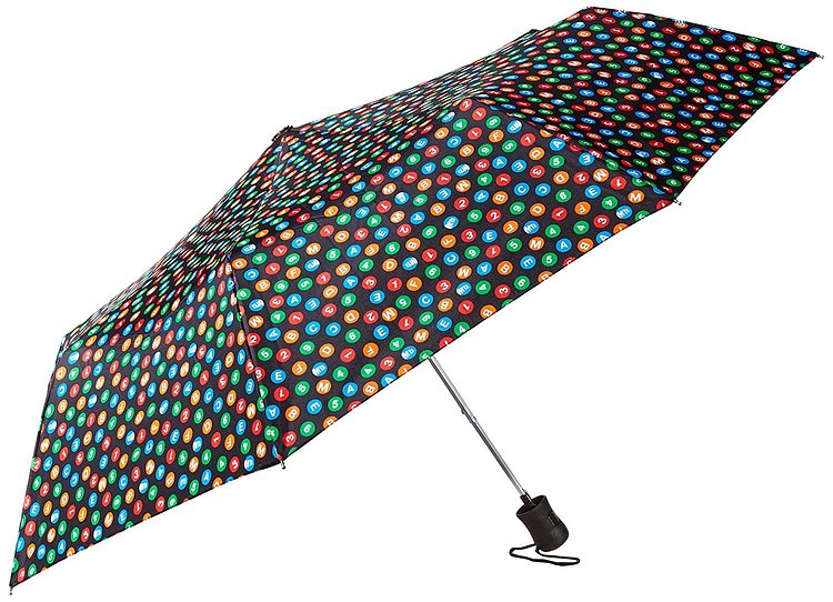 M.T.A. 43 Inch Arc Folding Umbrella