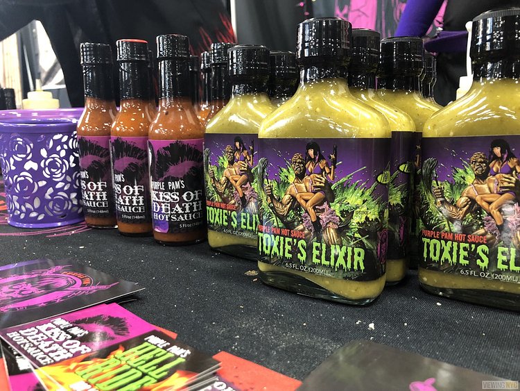 Purple Pam's Booth | 2018 New York City Hot Sauce Expo