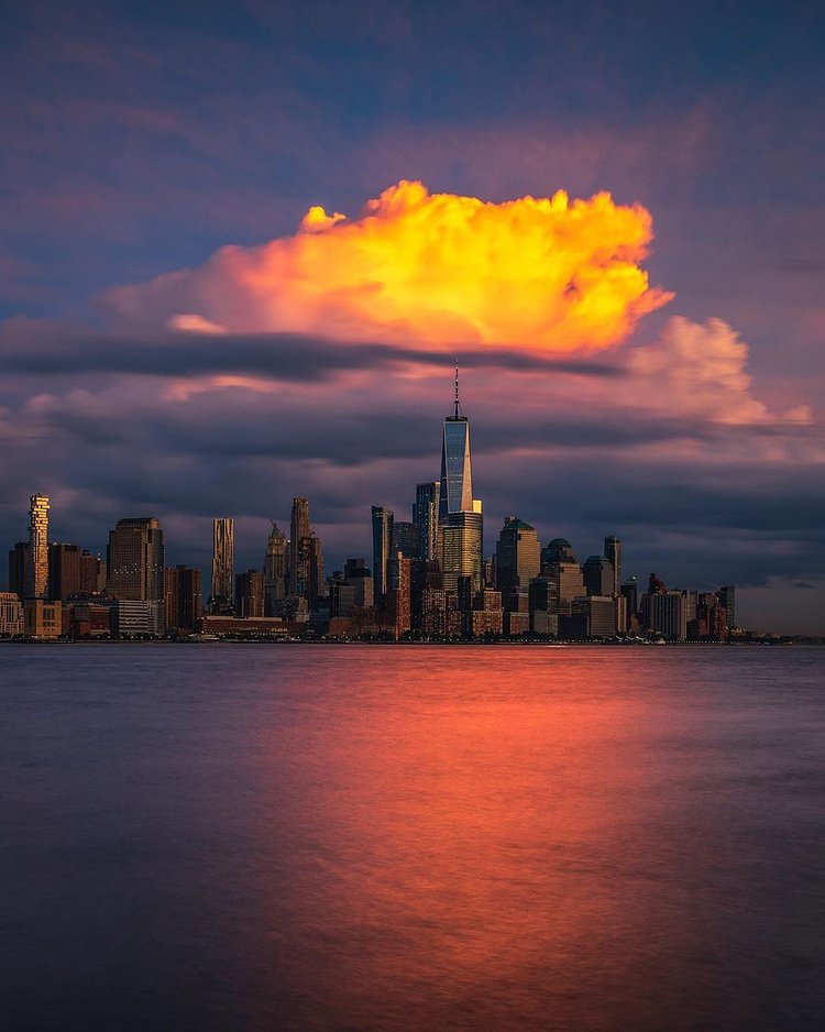 Lower Manhattan from Hoboken, New Jersey