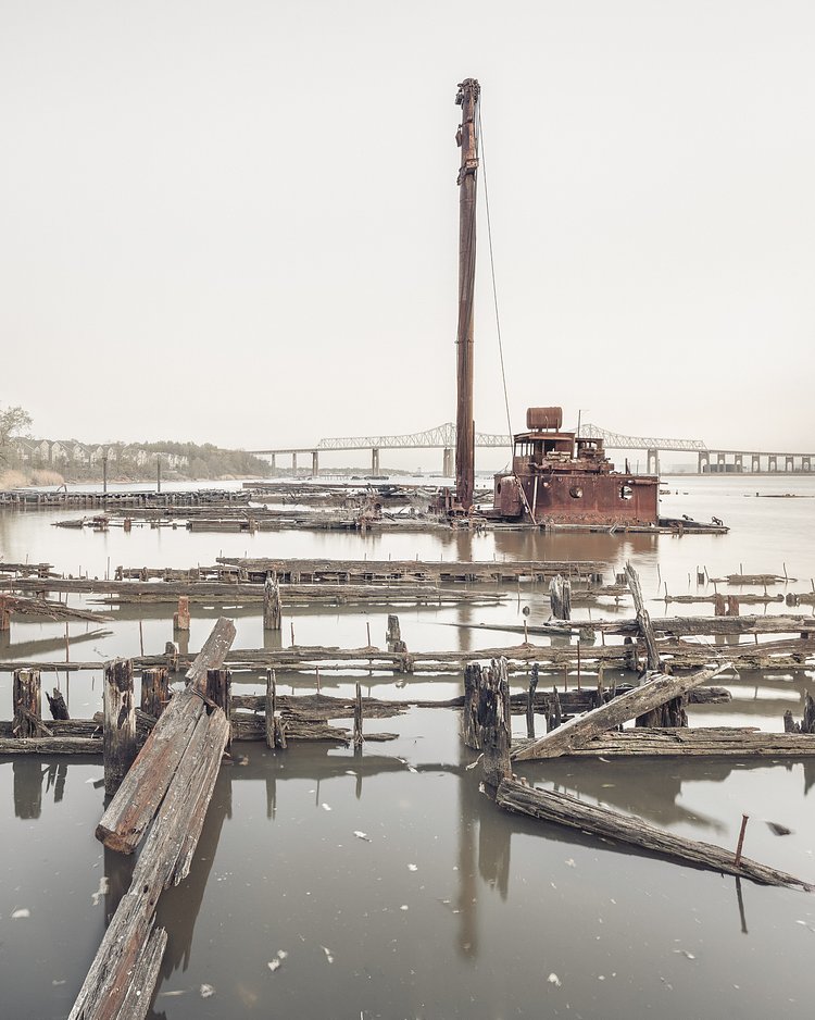 The borough is home to several lesser-known “boat graveyards” in addition to the famous Rossville salvage yard.
