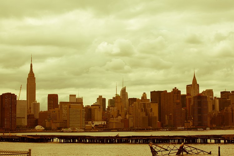 Yellowpoint Brooklyn | Captured from the piers in Greenpoint, Brooklyn in New York City, NY.