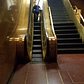This really narrow escalator at 30 Rockefeller Center