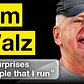 Running with Tim Walz through Central Park