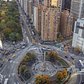Columbus Circle, Manhattan. Photo via @newyorkcitykopp #viewingnyc #nyc #newyork #newyorkcity #columbuscircle