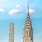 The Chrysler Building and 432 Park Avenue, midtown Manhattan.