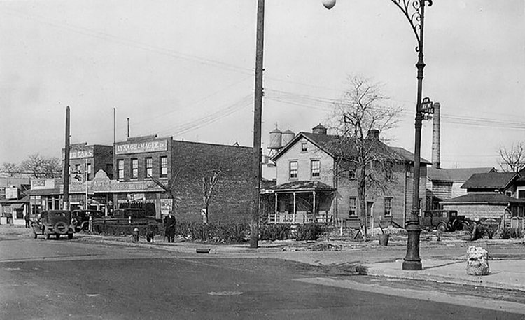 Avenue M and East 17th Street in Brooklyn in 1932
