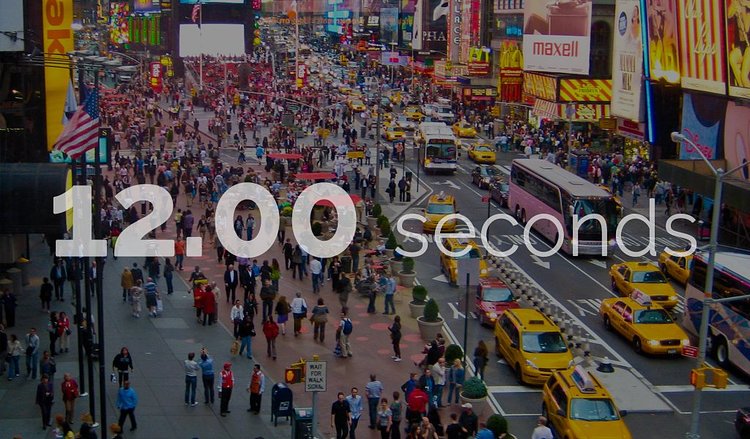 New York Residents take 12.00 seconds to go 60 feet