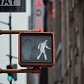Traffic Light outside Radio City Music Hall, Midtown, Manhattan