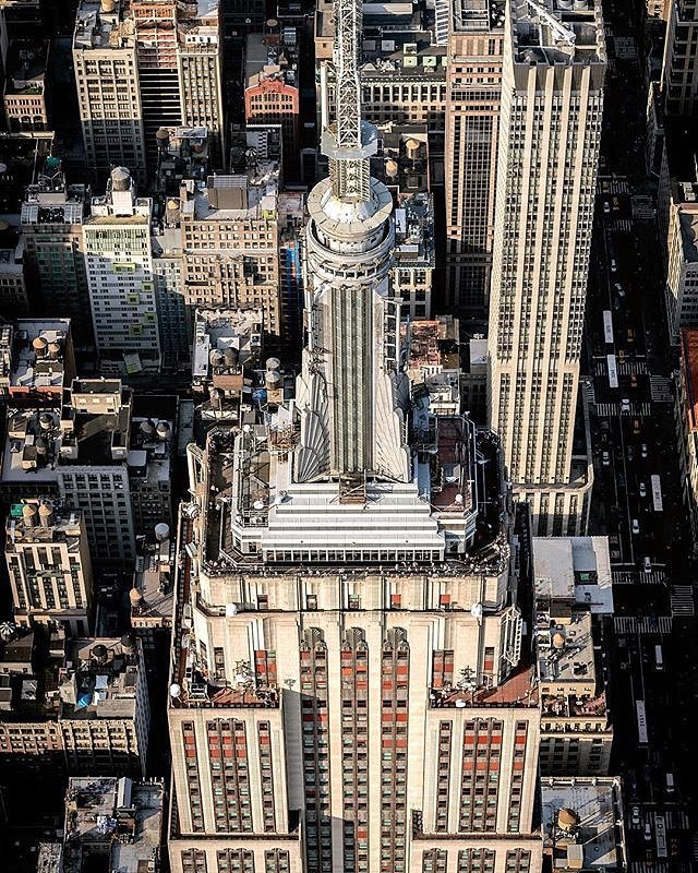 Empire State Building, New York, New York. Photo via @jmeade_photo #viewingnyc #nyc #newyork #newyorkcity #empirestatebuilding