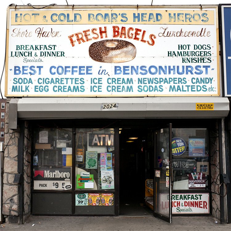 Shore Haven Luncheonette | Shore Haven Luncheonette in Bath Beach, Brooklyn has been in business since the 1950s. We love its ‪#‎handpainted‬ ‪#‎signage‬, especially the proclamation that it has the "BEST COFFEE in BENSONHURST"! It really does have good ‪#‎coffee‬ ☕️and serves a fantastic buttered ‪#‎bagel‬! The interior is original, complete with lunch counter and stools and they also still serve old-fashioned egg creams and malteds! Photo from 2009 appears in our newly released book "Store Front II- A History Preserved". ‪#‎storefront‬ ‪#‎signgeeks‬ ‪#‎tv_typography‬ ‪#‎tv_retro‬ ‪#‎tv_retrotype‬ ‪#‎fontastic‬ ‪#‎typevstime‬ ‪#‎jj_texttypographical‬