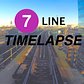 ⁴ᴷ NYC Subway Timelapse - The Queens-bound 7 Line