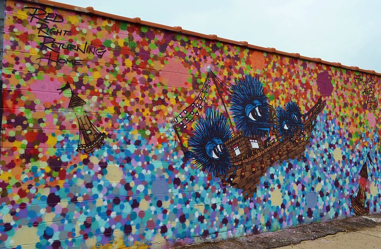 Welling Court, 9.21.14 | A visit to the Welling Court Mural Project in Queens on 9.21.14. With 5 Pointz gone, Welling Court has become the new graffiti center in the borough. I'll try to include the individual artists, great talent/ work from everyone.